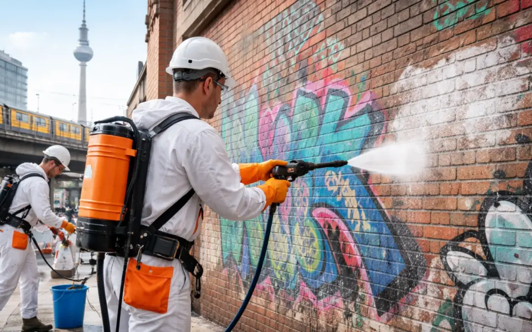 Graffiti entfernen in Berlin-Mitte: So schützen Sie Ihre Immobilie dauerhaft