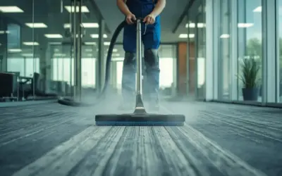 Teppichreinigung im Büro: Flecken weg, bevor der Kunde kommt.